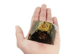 Orgone Pyramid –  Black Tourmaline (L)