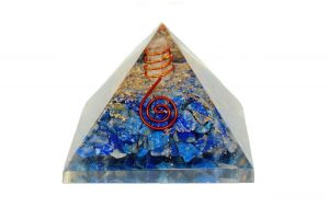 Pyramide d’orgone – Lapis Lazuli (L)