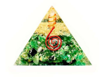 Orgone Pyramid Jade (L) - Crystal Dreams