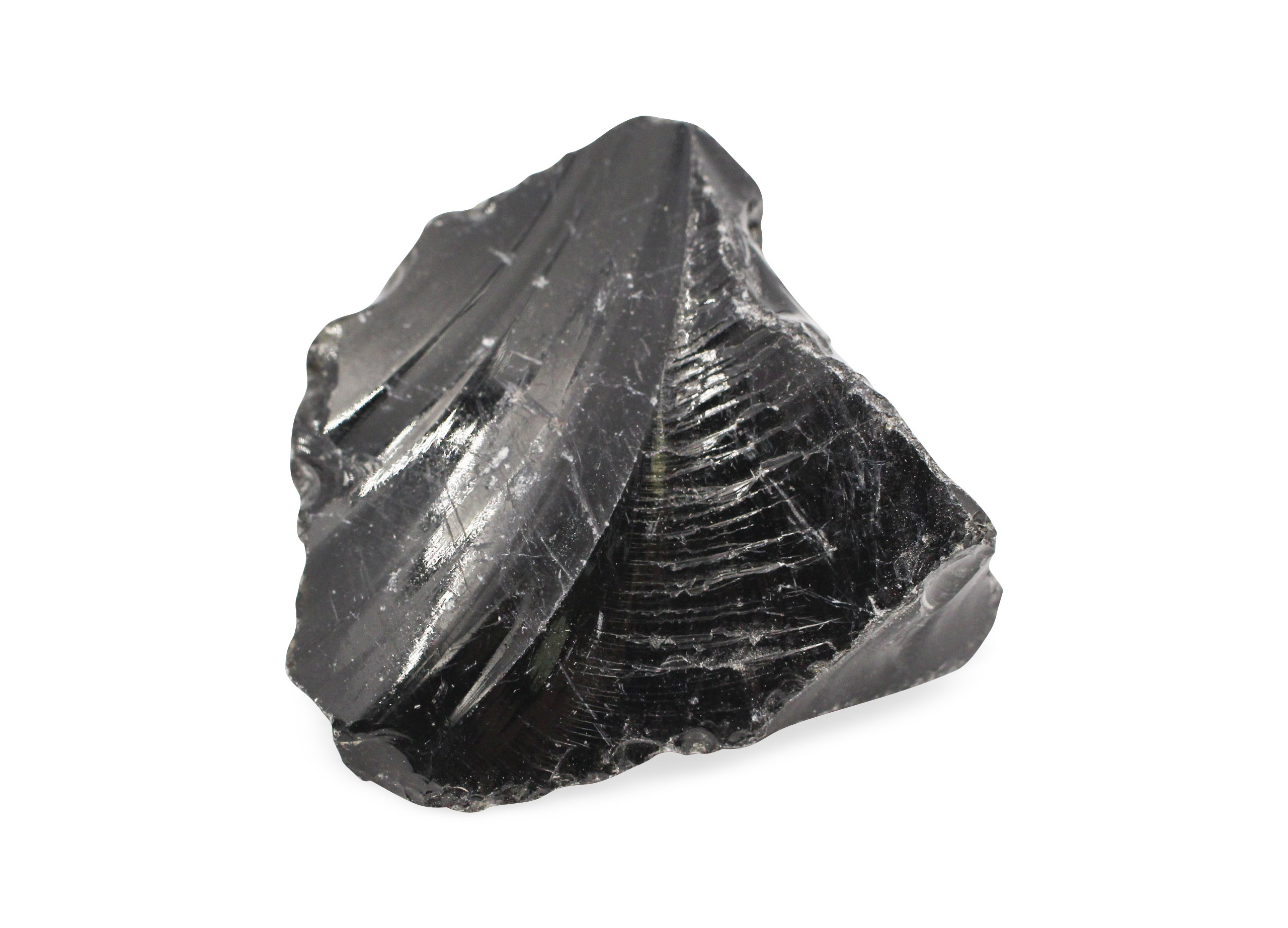 Book Mark Black Obsidian Crystal 