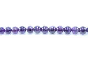 Amethyst Beads (6 mm, 8 mm or 10 mm)