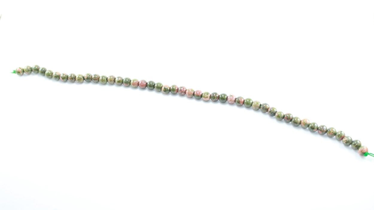 Crystal Dreams World 100% Authentic Unakite Crystal Beads Strand 5