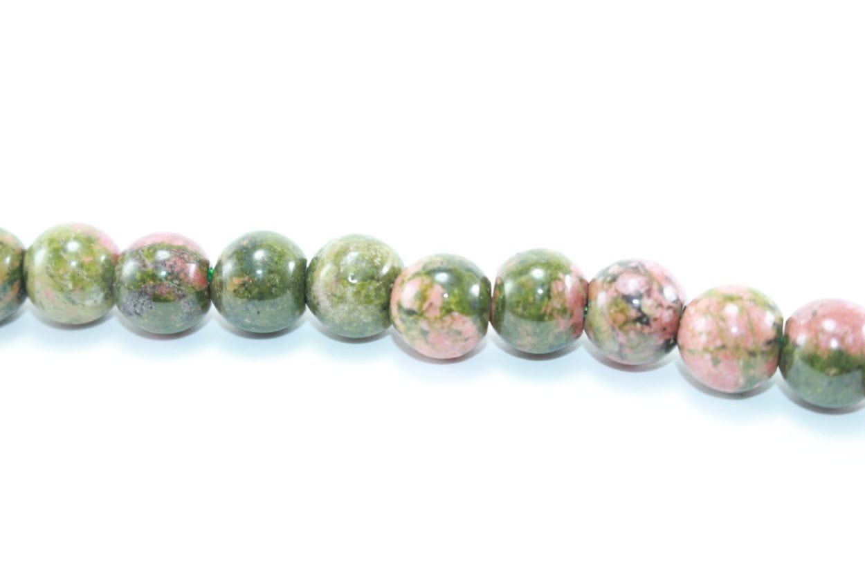 Crystal Dreams World 100% Authentic Unakite Crystal Beads Strand 3