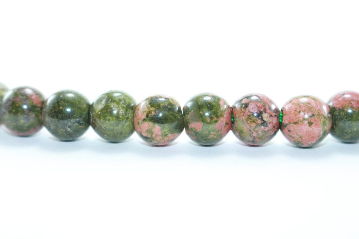 Crystal Dreams World 100% Authentic Unakite Crystal Beads Strand 2