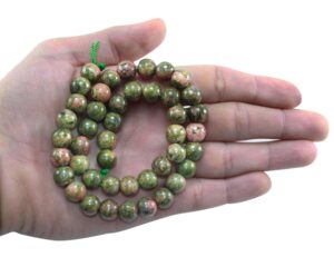 Unakite Beads (8 mm or 10 mm)