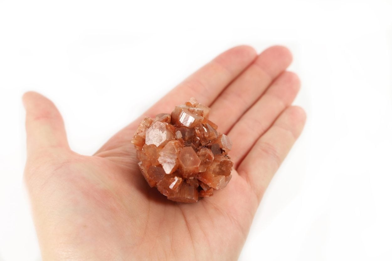 Crystal Dreams Natural Aragonite Cluster From Morocco