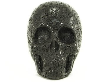 Lava Stone Skull - Crystal Dreams