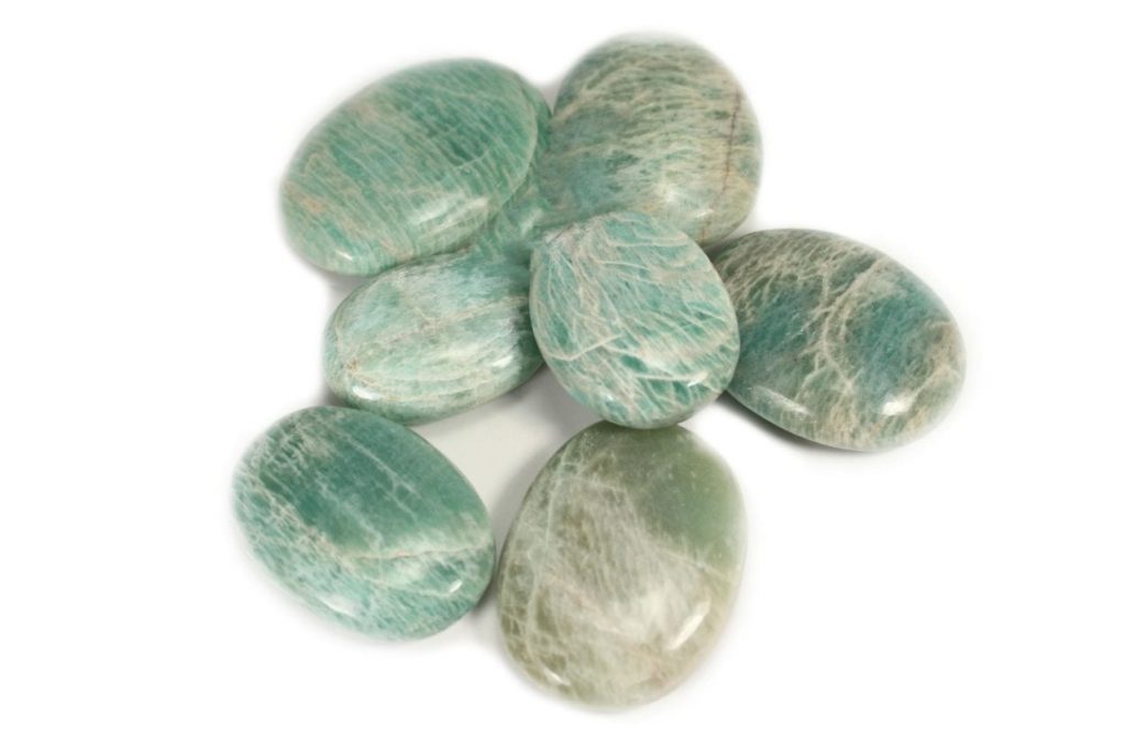 Crystal Dreams Amazonite Palm Stone