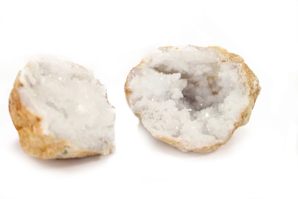 Calcite Geode Pre-Opened - Crystal Dreams