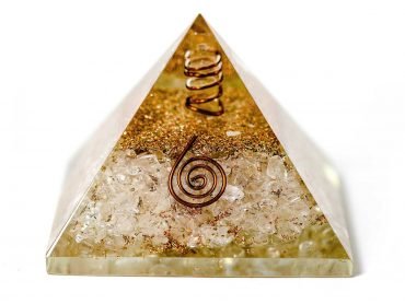 clear quartz orgonite - pyramid-crystal-Crystal Dreams
