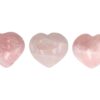 Rose Quartz Puffy Heart - Crystal Dreams