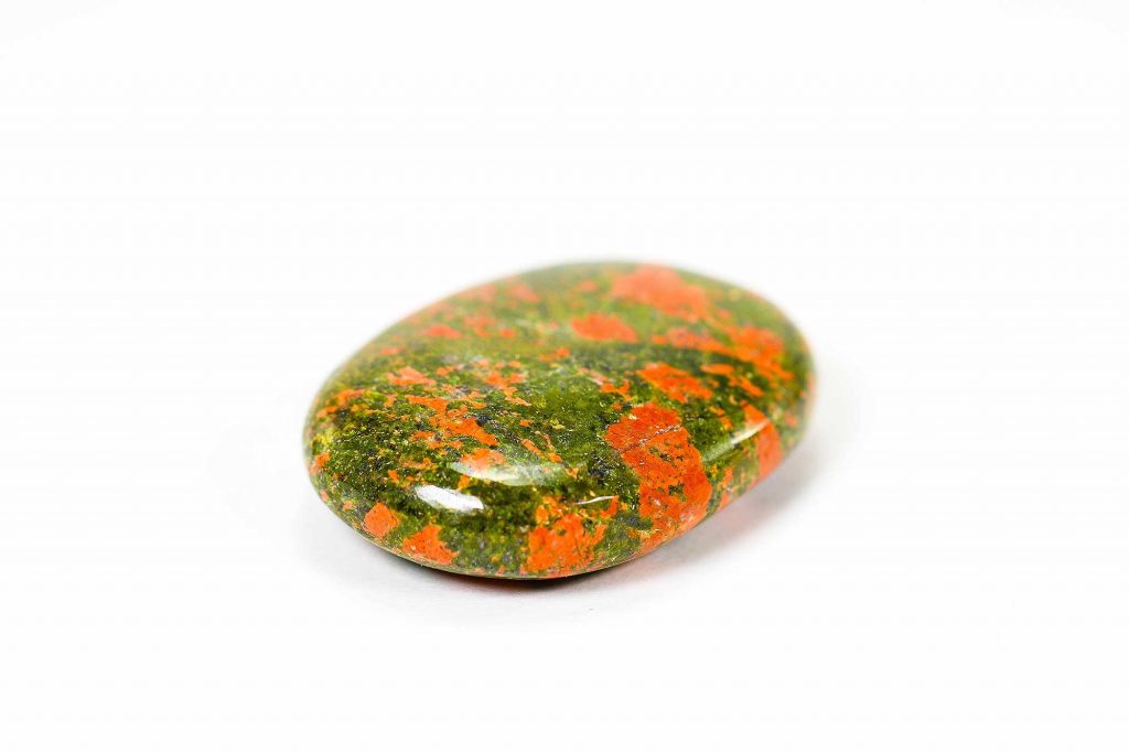 Unakite Palm Stone - Crystals -Palm -Stones -Crystal Dreams