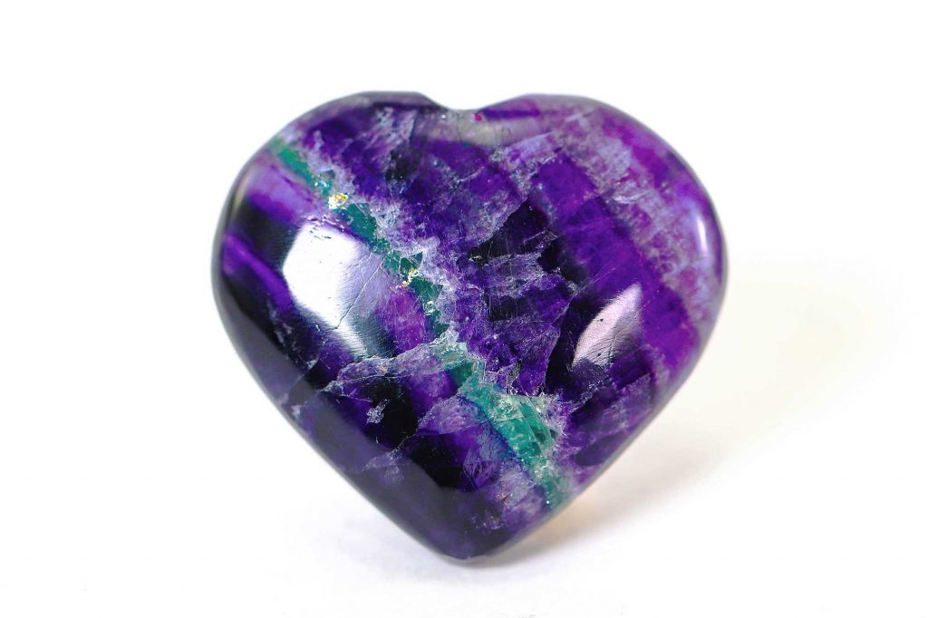 Fluorite Heart Crystal Dreams