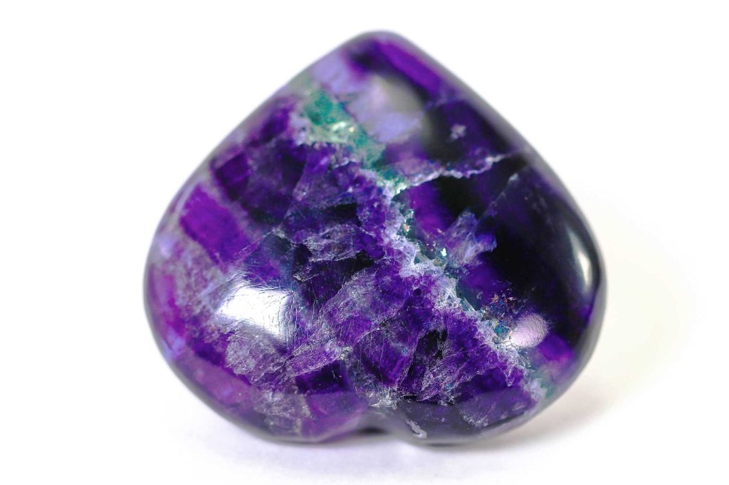 Fluorite Puffy Heart 2