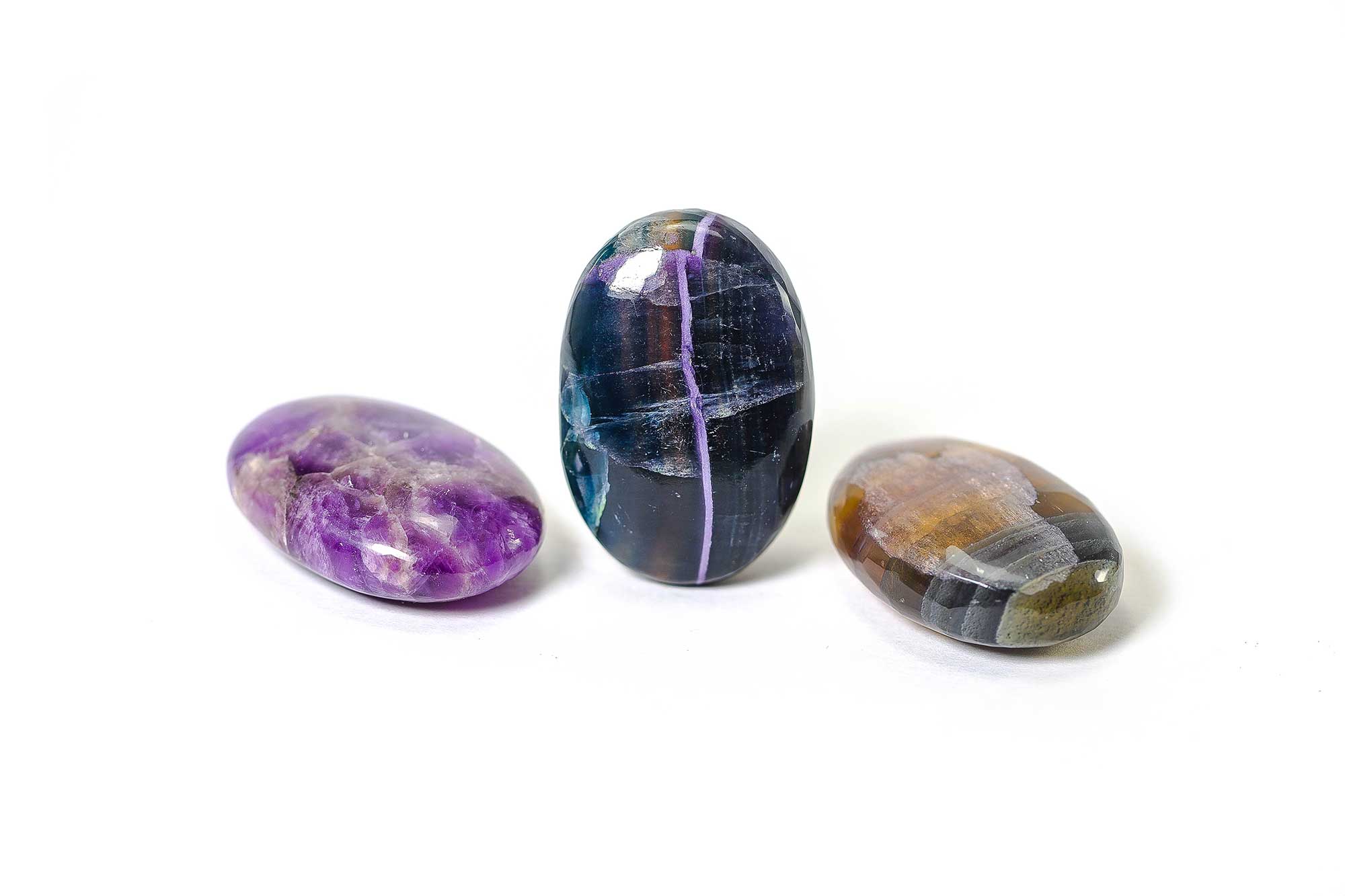 Fluorite Palm Stone -Crystals -Crystal Dreams