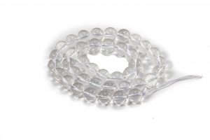 Clear Quartz Beads (6 mm, 8 mm or 10 mm)