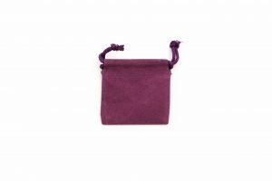 Purple Velvet Pouch ( S, M, L or XL)