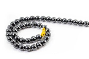 Hematite Beads (6 mm, 8 mm or 10 mm)