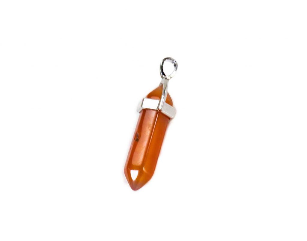 Carnelian Crystal Pendant - Crystal Dreams