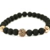 Black agate bracelet