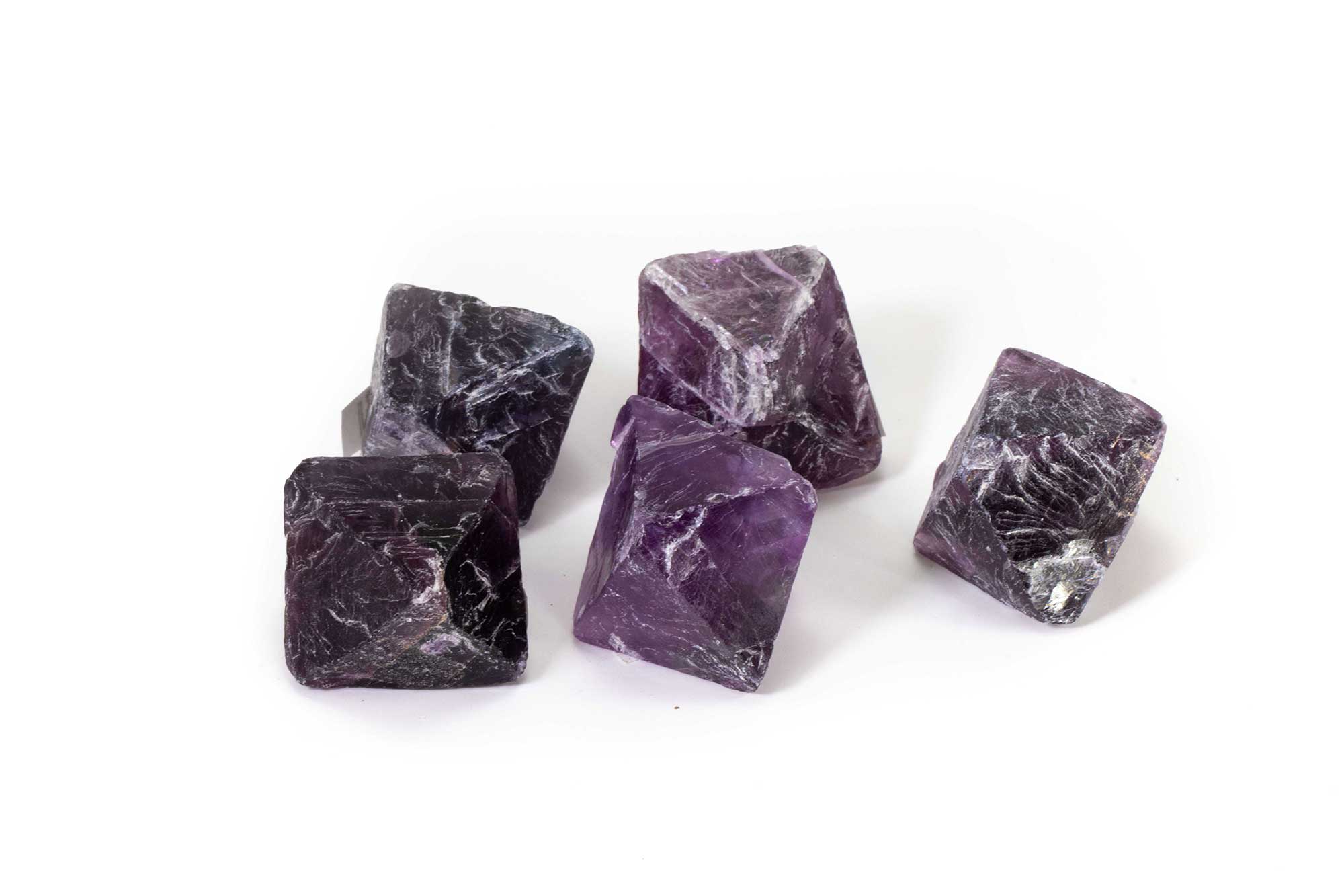 Purple Fluorite- Octahedron