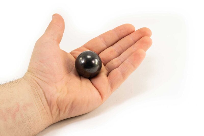 Shungite Sphere (Polished or Unpolished)