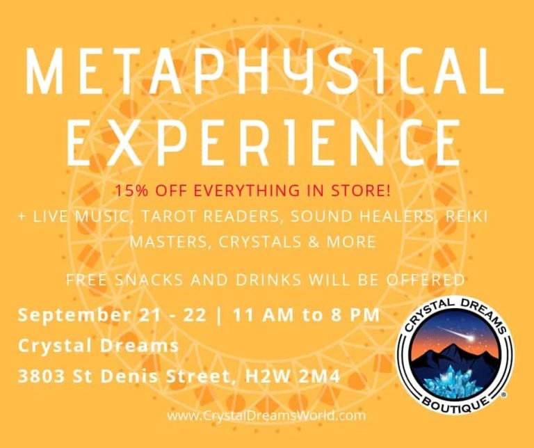 Metaphysical Experience Event Crystal Dreams World