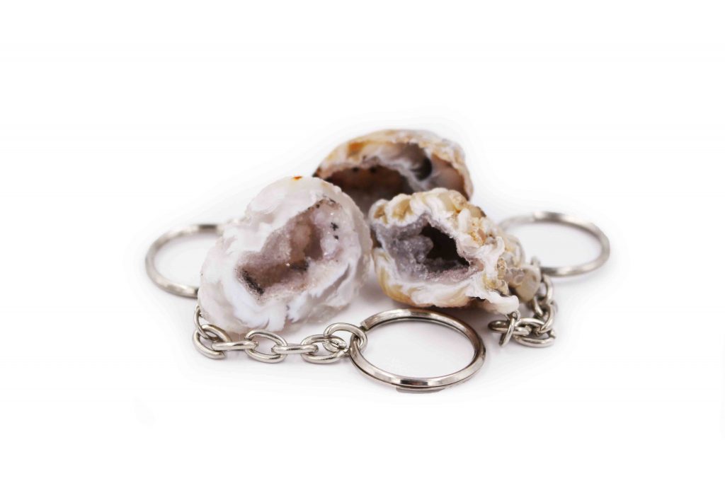 Agate Ocos Keychain - Crystal Dreams