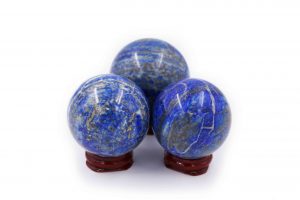 Sphère de lapis lazuli (M)