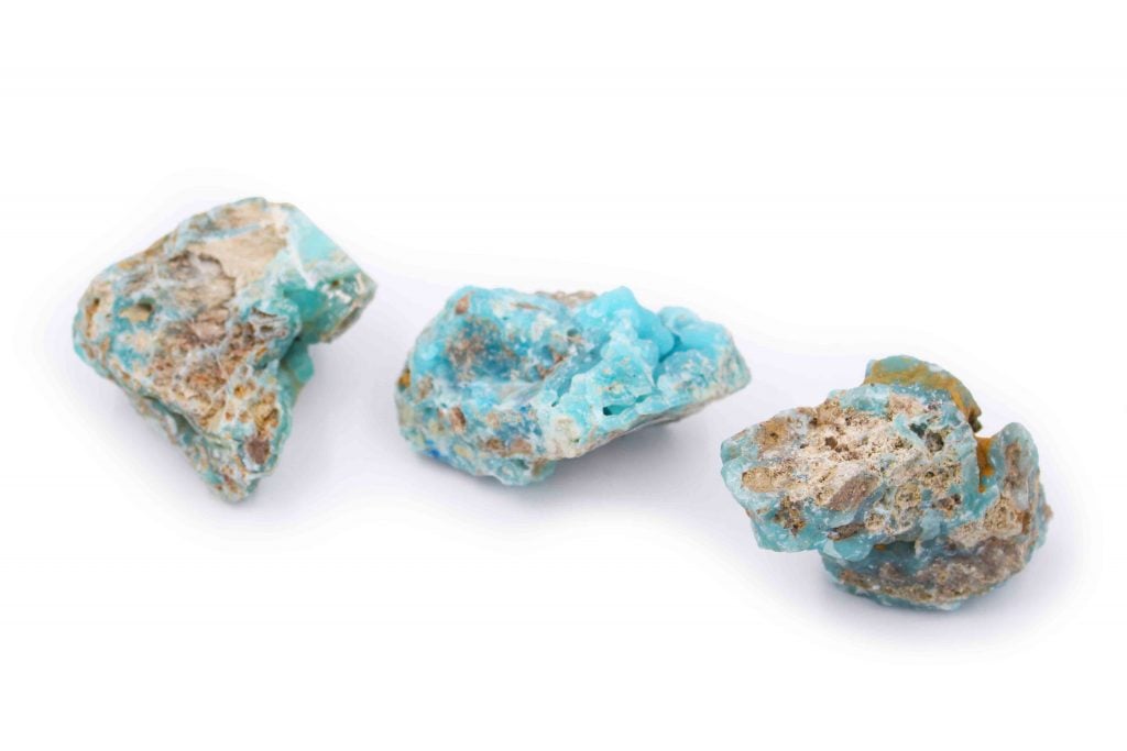 Blue Hemimorphite Rough - Crystal Dreams