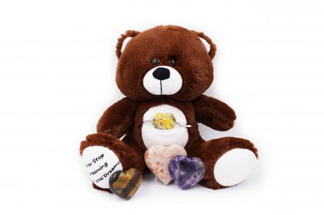 Crystal Heart Teddy Bear - Crystal Dreams