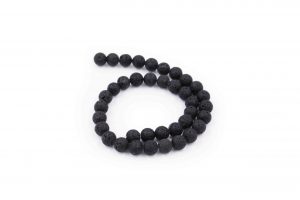 Lava Stone Beads (6 mm, 8 mm or 10 mm)