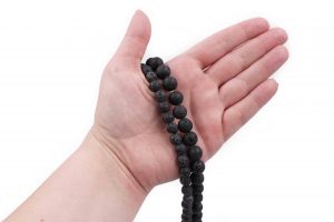 Lava Stone Beads (6 mm, 8 mm or 10 mm)