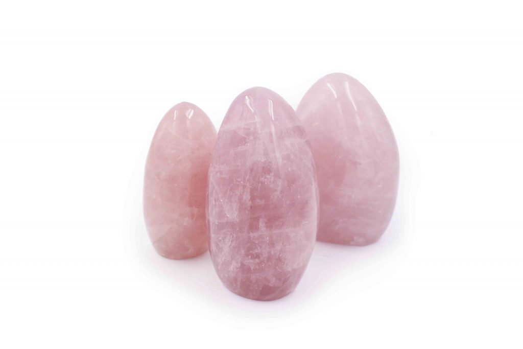 Rose Quartz Polished Free Forms - Crystal Dreams
