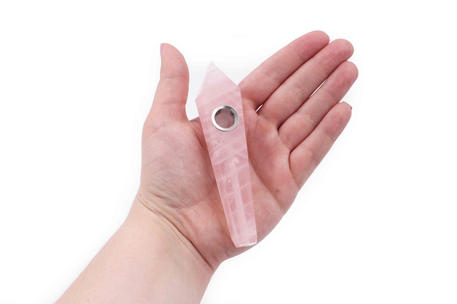 Rose Quartz Pipe Polished Point Crystal Dreams World