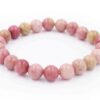Rhodonite bracelet natural gemstone - Crystal Dreams