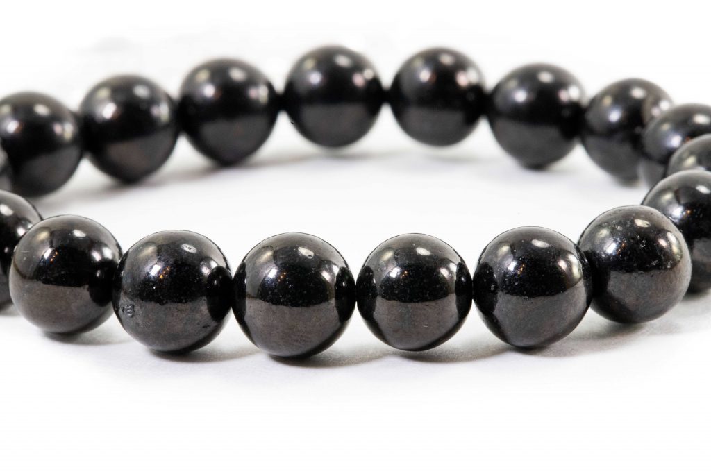Shungite Bracelet (8 mm or 10 mm) - Crystal Dreams