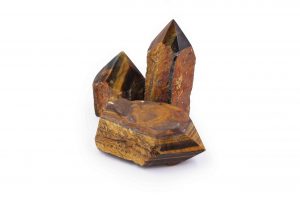 Tiger Eye Rough with Polished Point