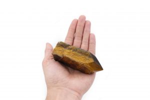 Tiger Eye Rough with Polished Point