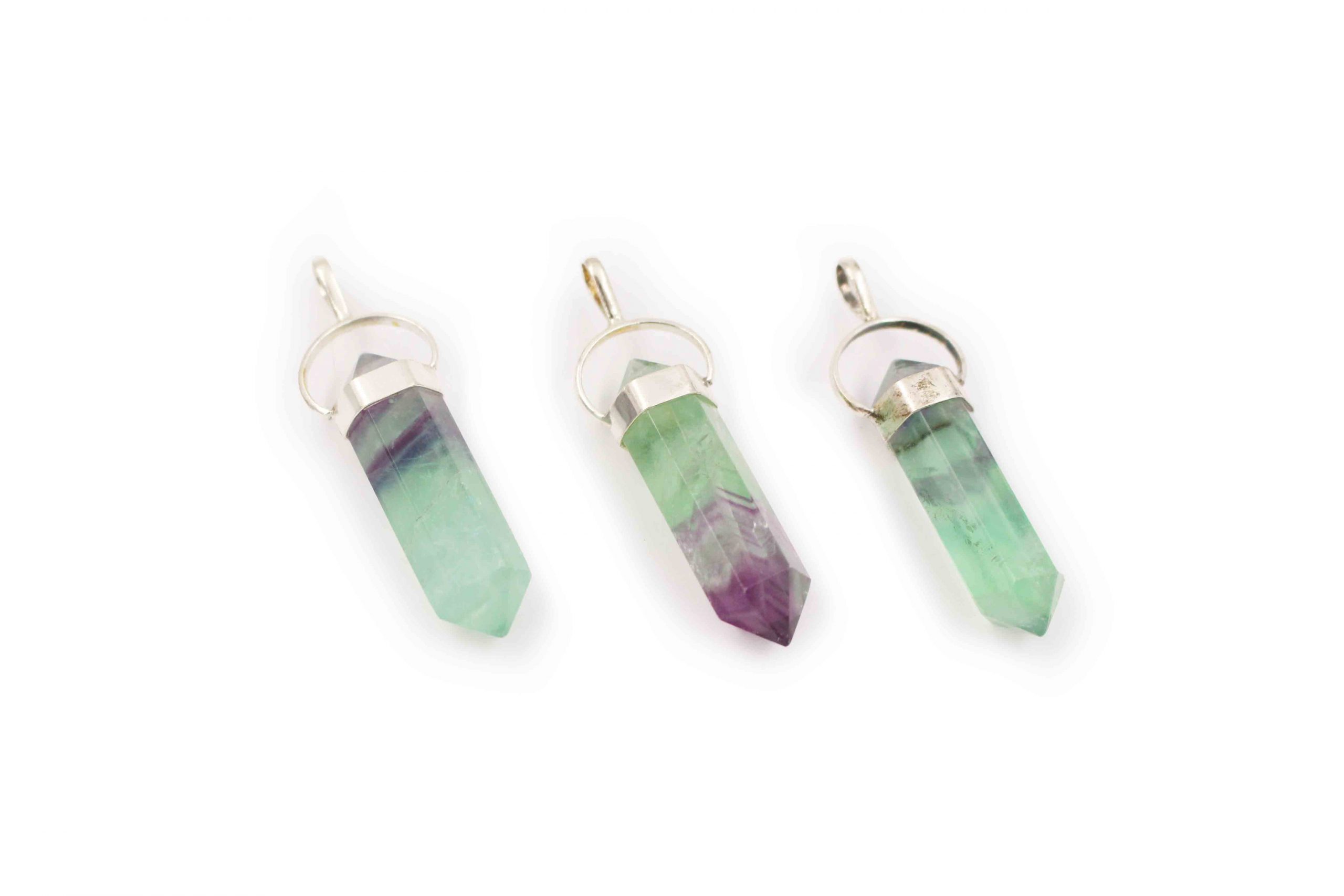 Details about   925 Sterling Silver Elegant Pendant with a Rainbow Fluorite Cabochon Necklace 