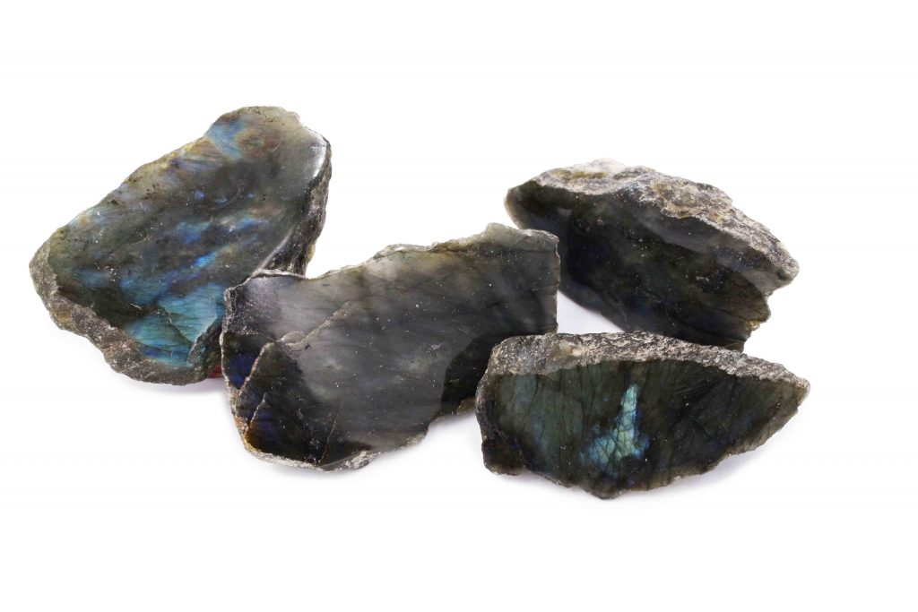 Labradorite Semi-polished Slab -Crystal Dreams