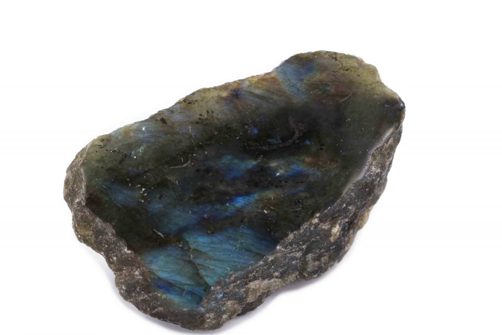 Labradorite Semi-polished Slab -Crystal Dreams