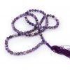 Mala Amethyst Beads Necklace - Crystal Dreams