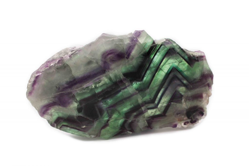 Rainbow Fluorite Slice - Crystal Dreams
