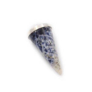 Sodalite ”Cone” Sterling Silver Pendant