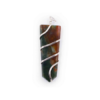 Bloodstone flat spiral pendant from india - Crystal Dreams