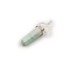Amazonite "Double Point" Pendant in Sterling Silver- Crystal Dreams