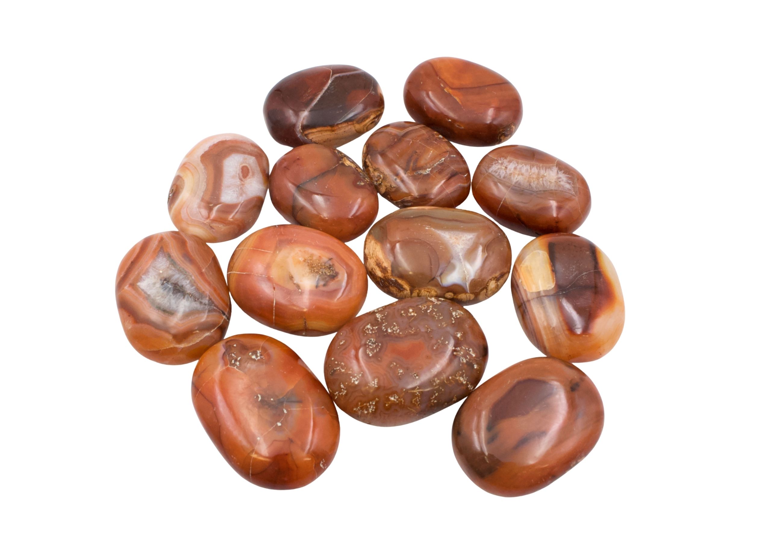 Carnelian Palm Stone- Crystal Dreams