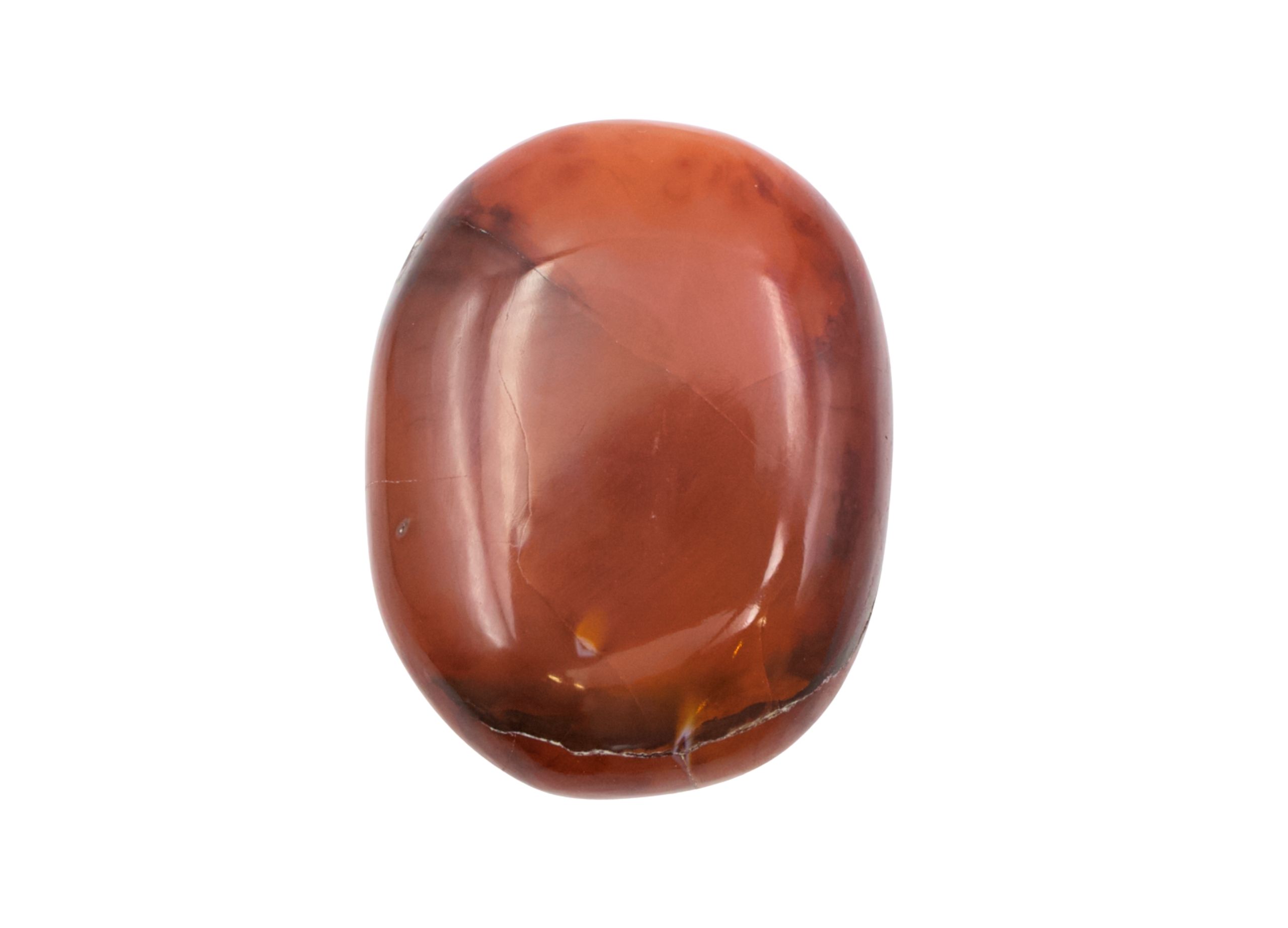 Carnelian Palm Stone- Crystal Dreams