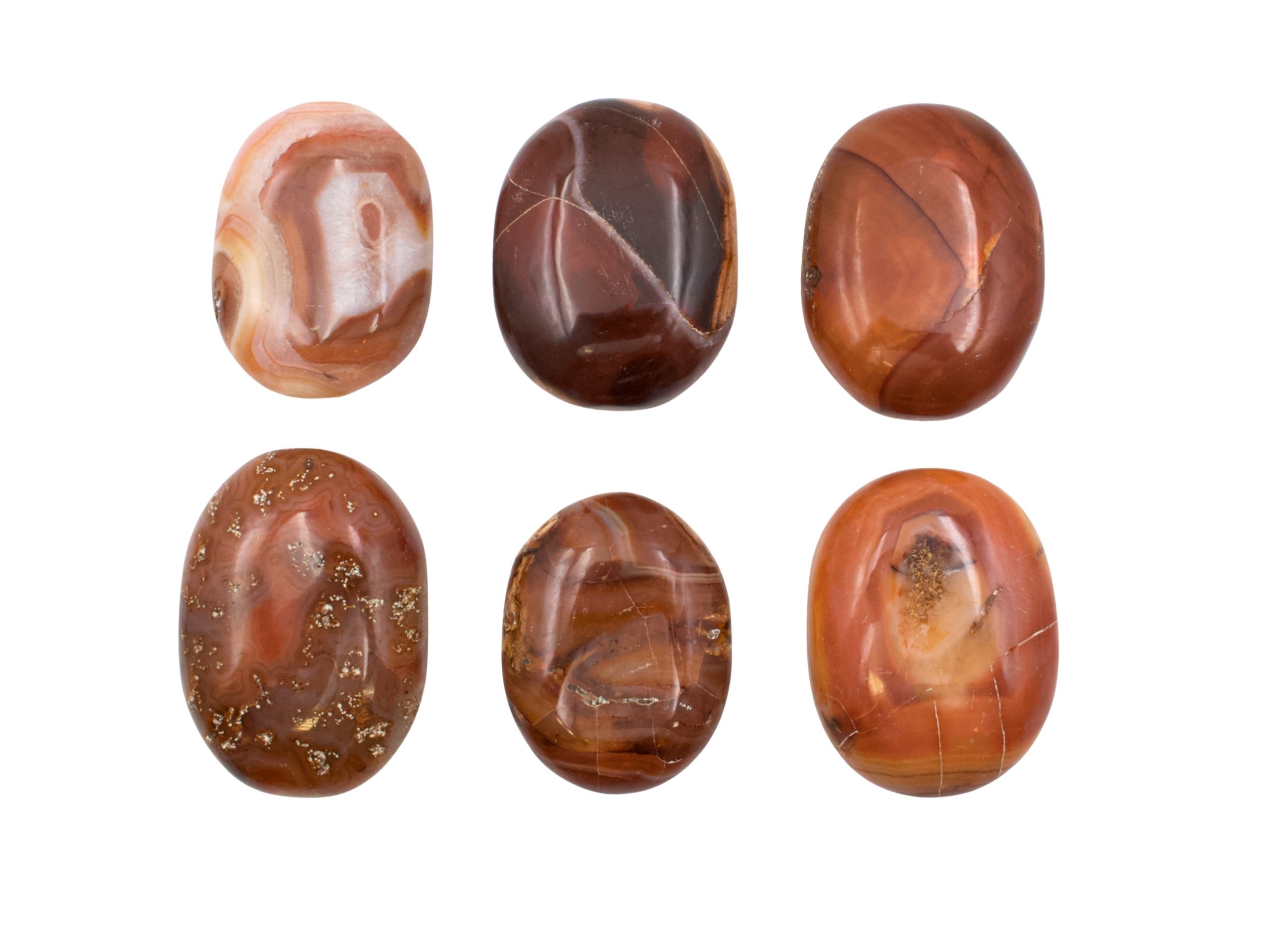 Carnelian Palm Stone- Crystal Dreams
